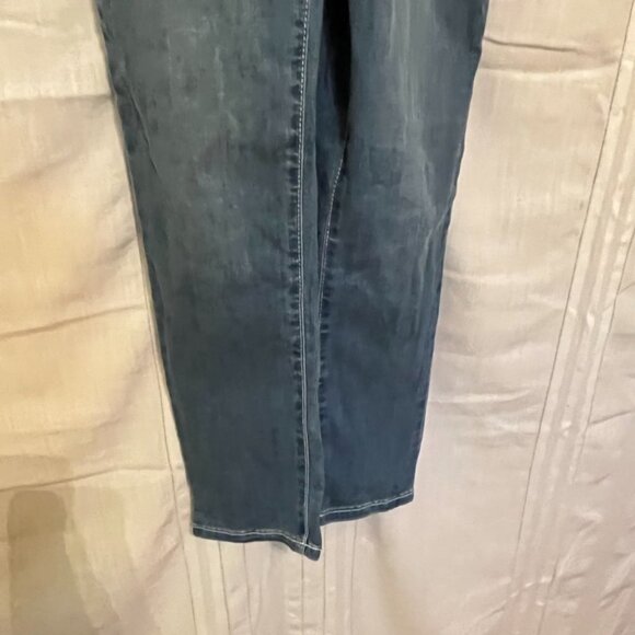 Cat Jack Jean Overalls Kid L Blue Straight Leg Western Neutral Concert Farm 80s - Picture 6 of 13